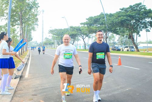 Race photo from ISOPlus Run 2024 Jakarta