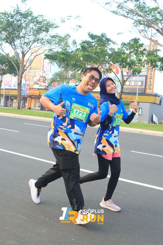 Race photo from ISOPlus Run 2024 Jakarta