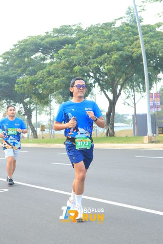 Race photo from ISOPlus Run 2024 Jakarta