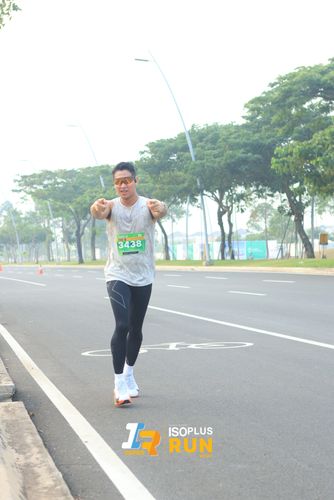 Race photo from ISOPlus Run 2024 Jakarta
