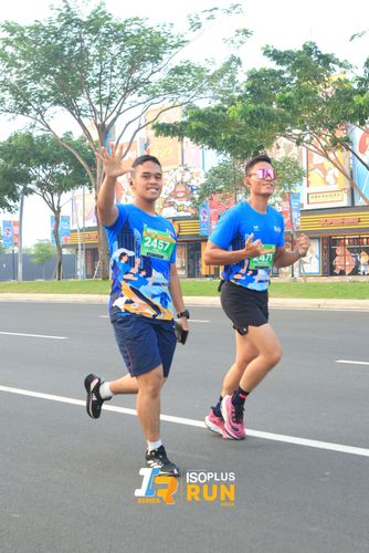 Race photo from ISOPlus Run 2024 Jakarta