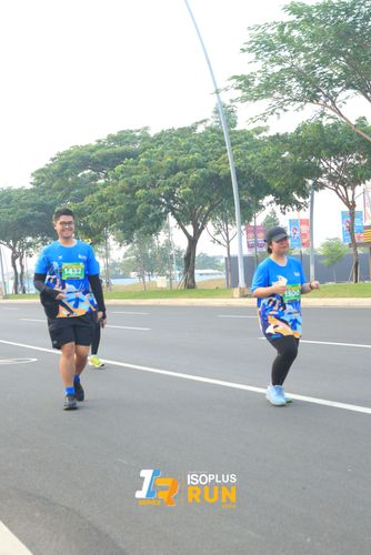 Race photo from ISOPlus Run 2024 Jakarta