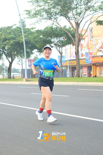 Race photo from ISOPlus Run 2024 Jakarta