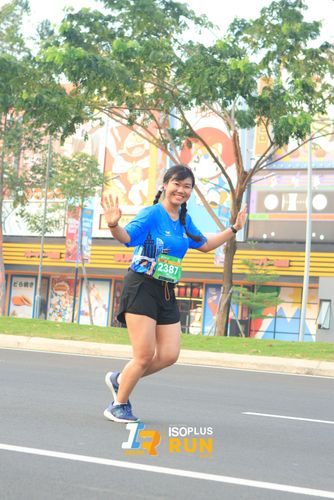 Race photo from ISOPlus Run 2024 Jakarta