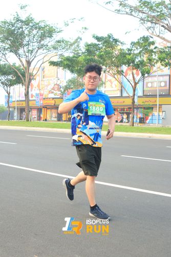 Race photo from ISOPlus Run 2024 Jakarta