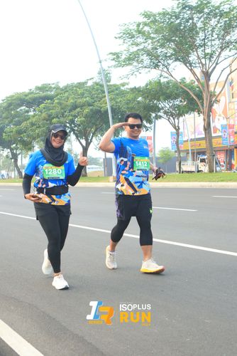 Race photo from ISOPlus Run 2024 Jakarta
