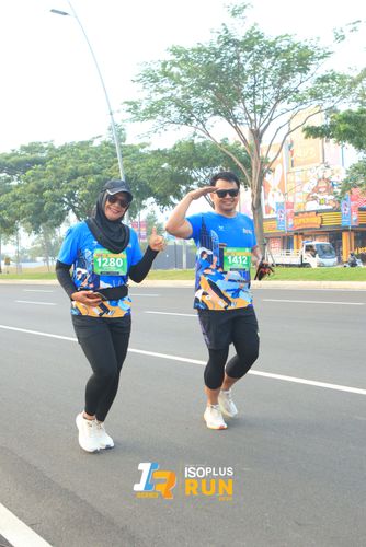 Race photo from ISOPlus Run 2024 Jakarta