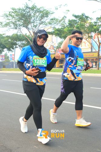 Race photo from ISOPlus Run 2024 Jakarta