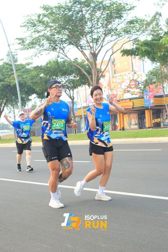 Race photo from ISOPlus Run 2024 Jakarta