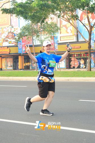 Race photo from ISOPlus Run 2024 Jakarta