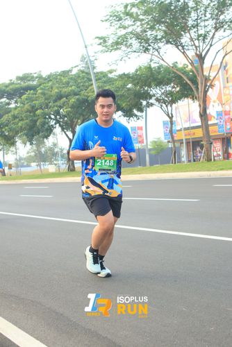 Race photo from ISOPlus Run 2024 Jakarta