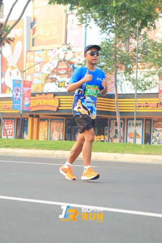 Race photo from ISOPlus Run 2024 Jakarta