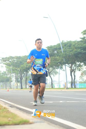 Race photo from ISOPlus Run 2024 Jakarta