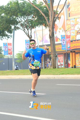 Race photo from ISOPlus Run 2024 Jakarta