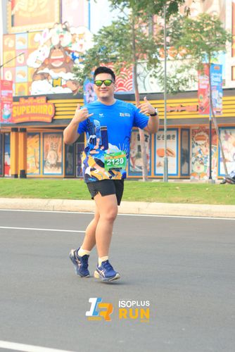Race photo from ISOPlus Run 2024 Jakarta