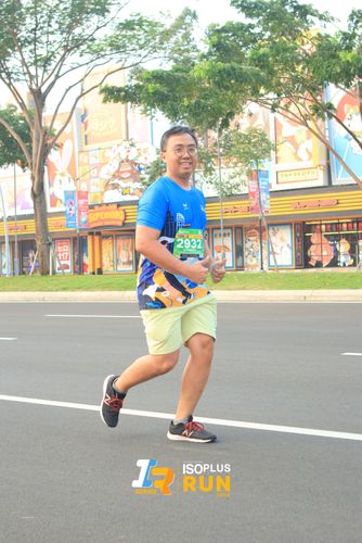 Race photo from ISOPlus Run 2024 Jakarta
