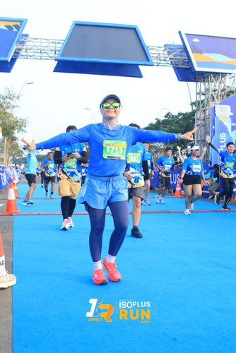 Race photo from ISOPlus Run 2024 Jakarta