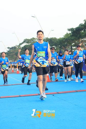 Race photo from ISOPlus Run 2024 Jakarta