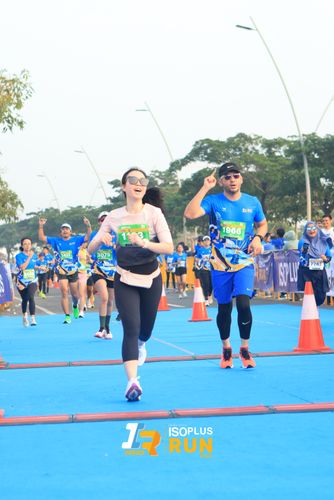 Race photo from ISOPlus Run 2024 Jakarta