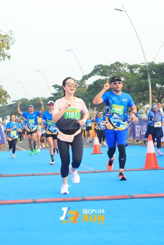 Race photo from ISOPlus Run 2024 Jakarta