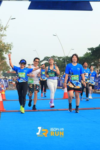 Race photo from ISOPlus Run 2024 Jakarta