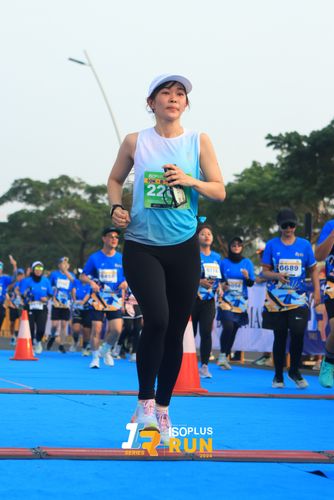 Race photo from ISOPlus Run 2024 Jakarta