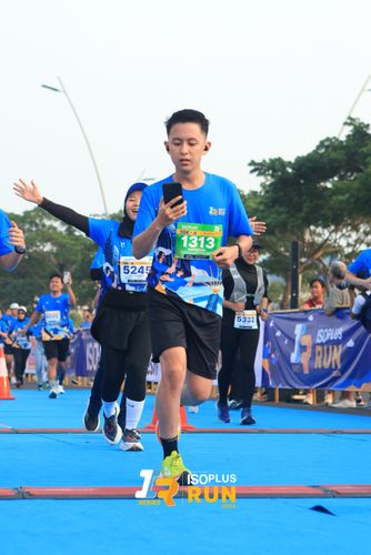 Race photo from ISOPlus Run 2024 Jakarta