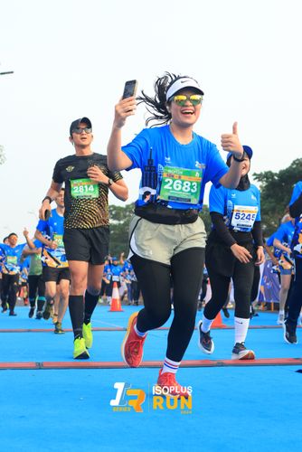 Race photo from ISOPlus Run 2024 Jakarta