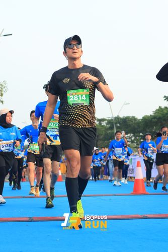 Race photo from ISOPlus Run 2024 Jakarta