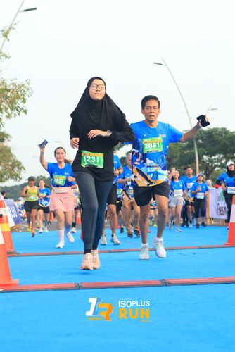 Race photo from ISOPlus Run 2024 Jakarta