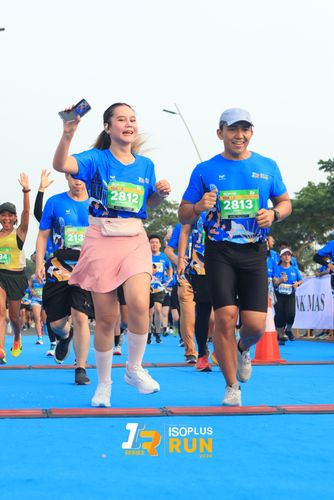 Race photo from ISOPlus Run 2024 Jakarta