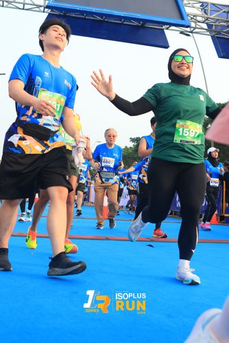 Race photo from ISOPlus Run 2024 Jakarta