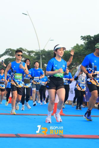Race photo from ISOPlus Run 2024 Jakarta