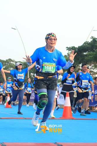 Race photo from ISOPlus Run 2024 Jakarta