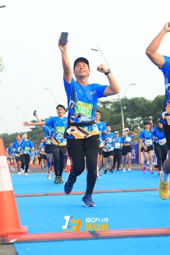 Race photo from ISOPlus Run 2024 Jakarta