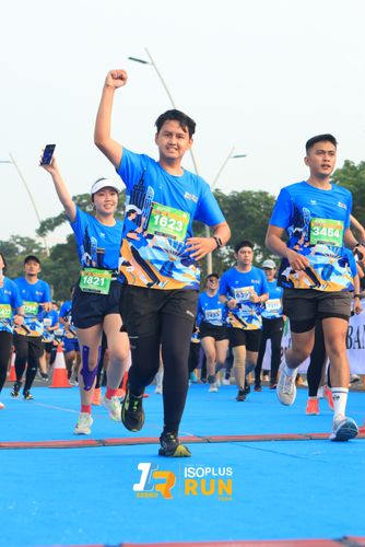Race photo from ISOPlus Run 2024 Jakarta