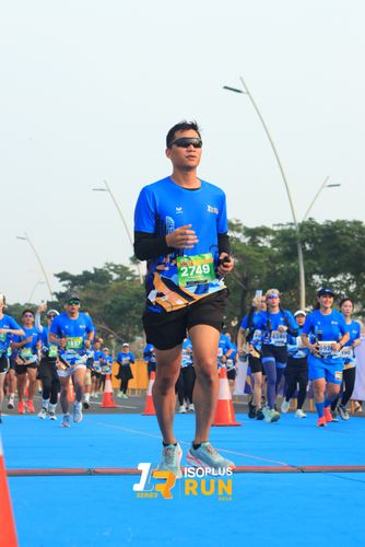 Race photo from ISOPlus Run 2024 Jakarta