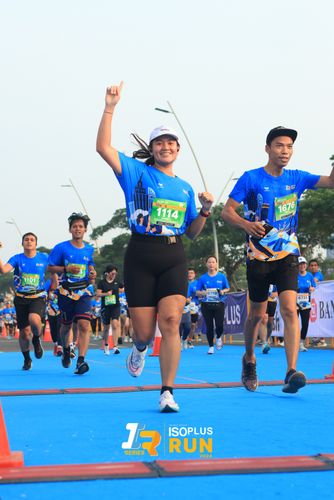 Race photo from ISOPlus Run 2024 Jakarta