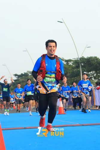 Race photo from ISOPlus Run 2024 Jakarta