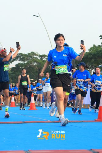 Race photo from ISOPlus Run 2024 Jakarta