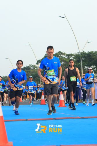 Race photo from ISOPlus Run 2024 Jakarta