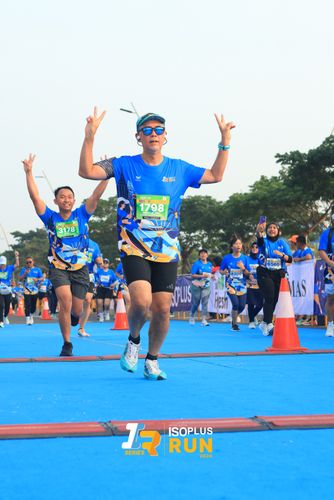 Race photo from ISOPlus Run 2024 Jakarta