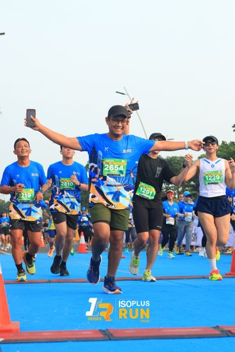 Race photo from ISOPlus Run 2024 Jakarta