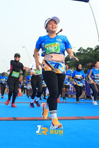 Race photo from ISOPlus Run 2024 Jakarta