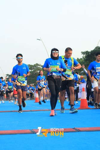 Race photo from ISOPlus Run 2024 Jakarta