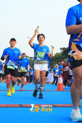 Race photo from ISOPlus Run 2024 Jakarta