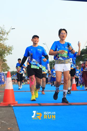 Race photo from ISOPlus Run 2024 Jakarta