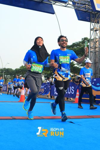 Race photo from ISOPlus Run 2024 Jakarta