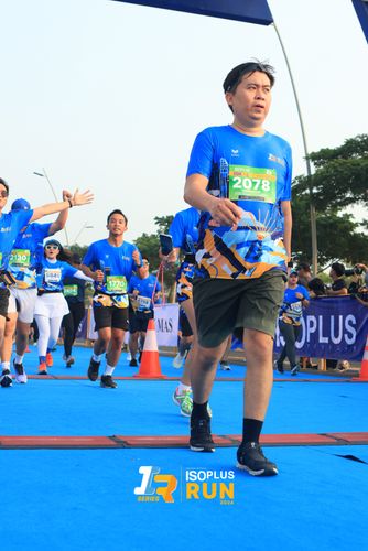 Race photo from ISOPlus Run 2024 Jakarta
