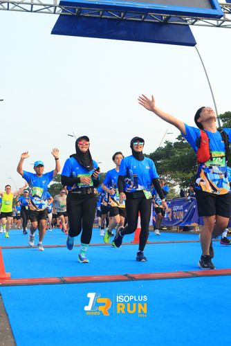 Race photo from ISOPlus Run 2024 Jakarta